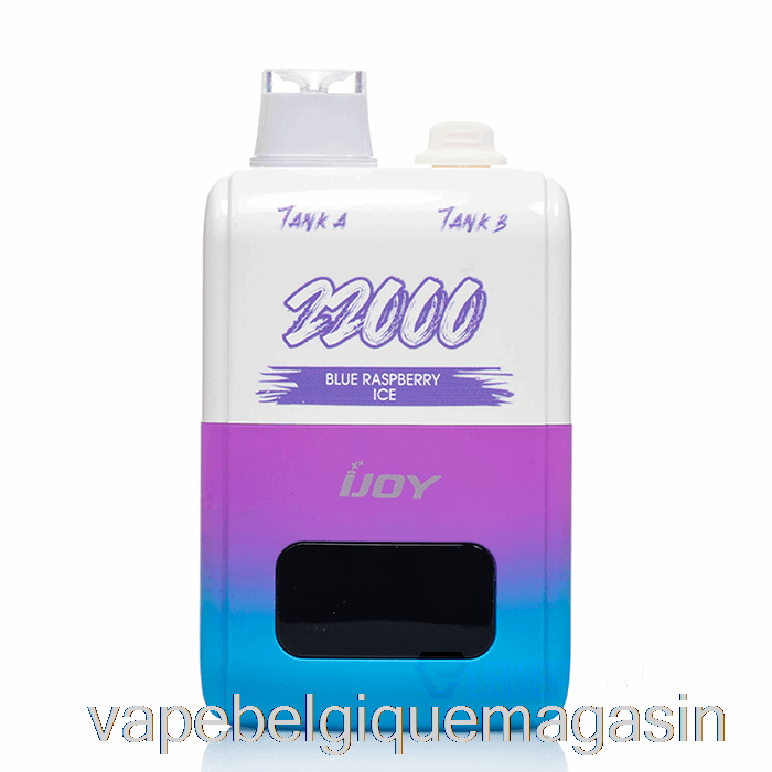 Vape Belgique Ijoy Sd22000 Glace Framboise Bleue Jetable